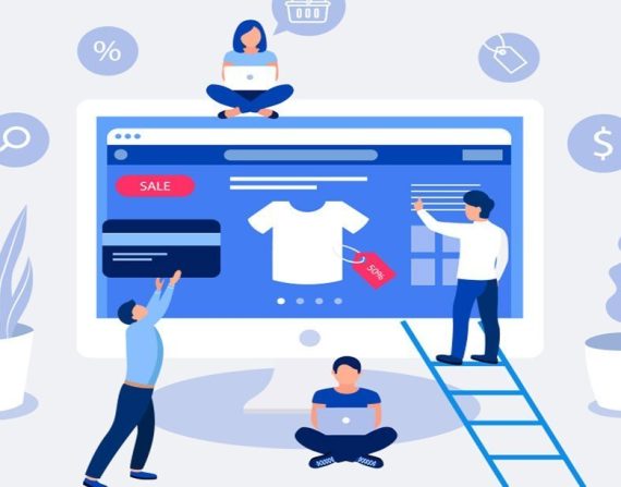 تصميم متجر الكتروني