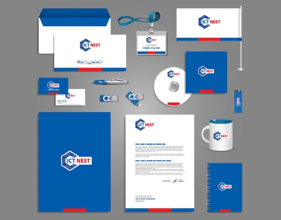 تصميم الهوية التجارية الشاملة