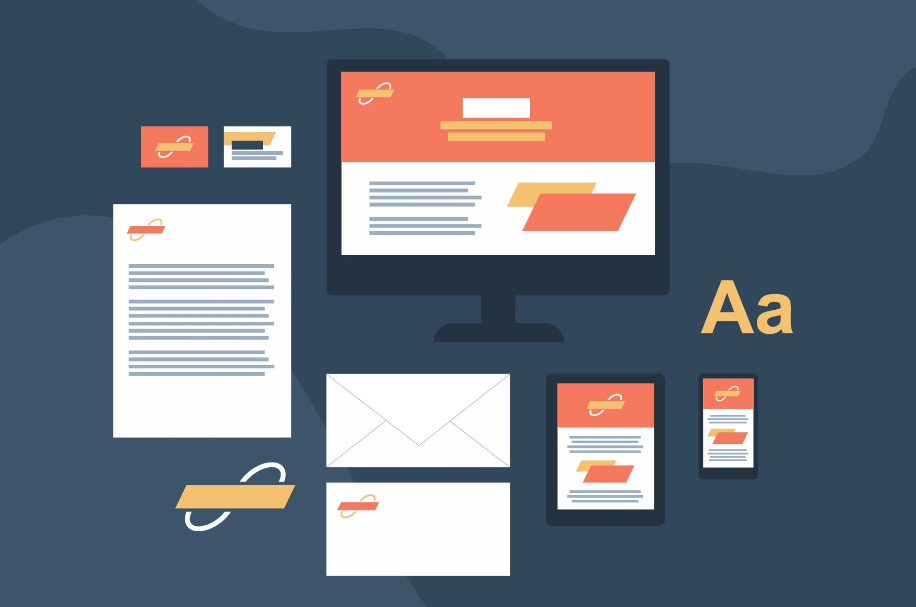 شركة تصميم الهوية التجارية