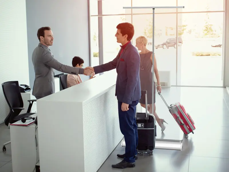 طريقة عمل نظام إدارة الزوار - الحلول الواقعية لتقنية المعلومات طريقة عمل نظام إدارة الزوار