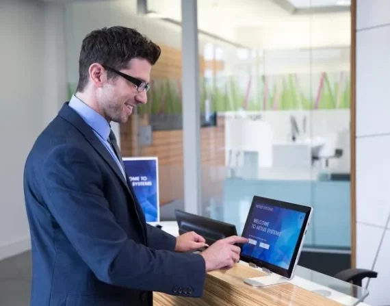 نظام إدارة الزوار للشركات الكبيرة والصغيرة