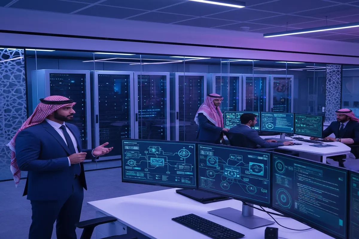 شركة امن معلومات في السعودية
